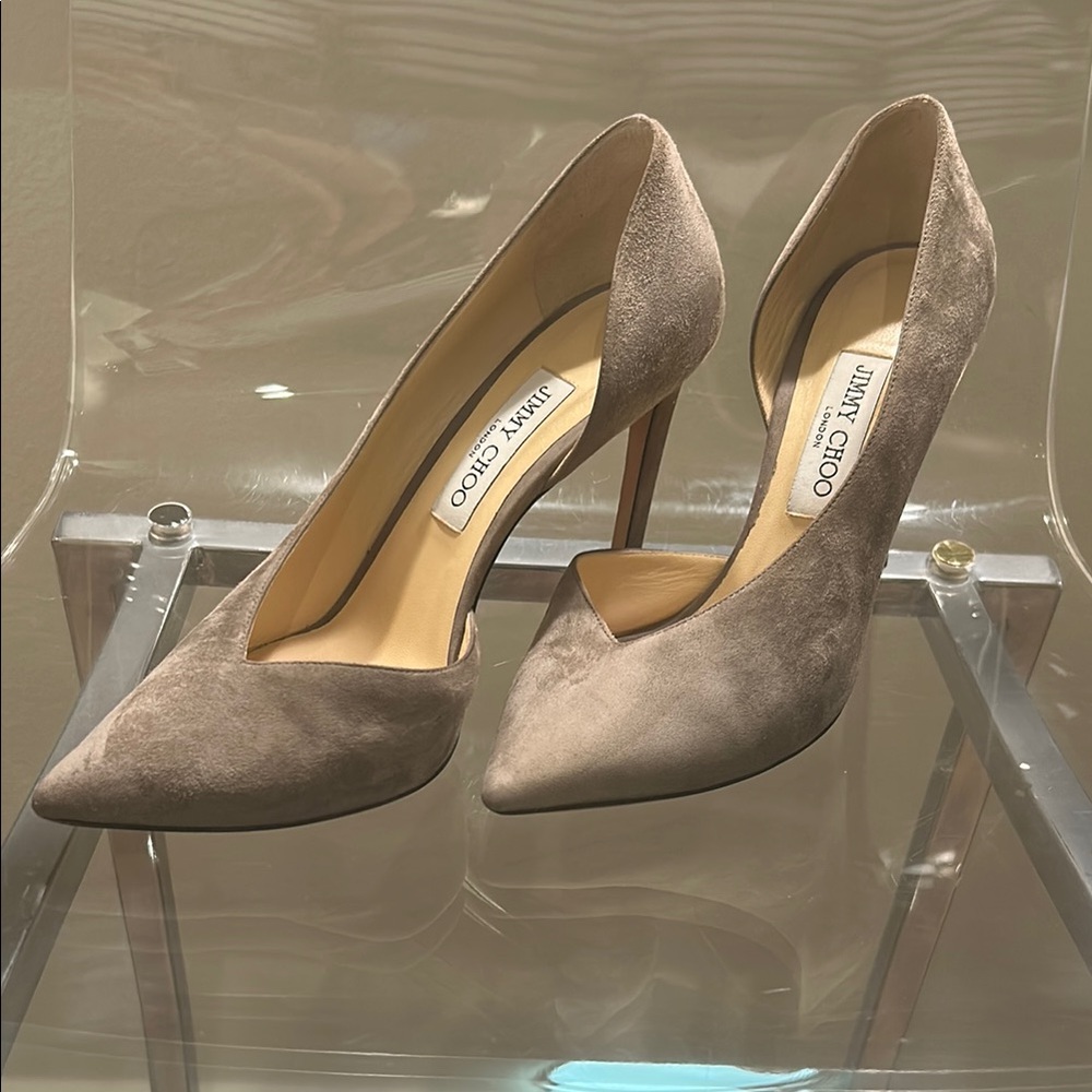 Jimmy Choo Sophia suede heels 39.5